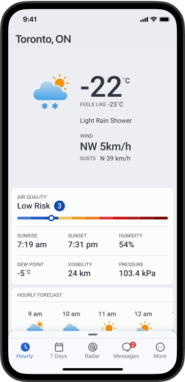 Weather Canada App