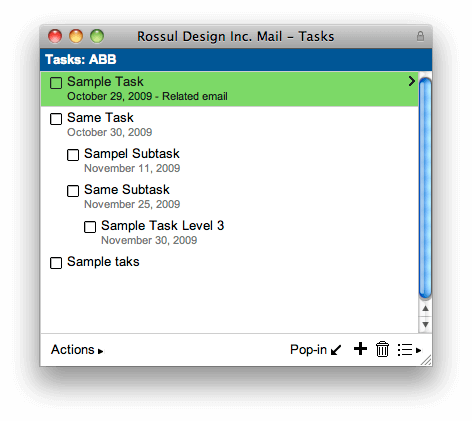 Blog Post. Gmail Tasks Usable Feature - Outliner