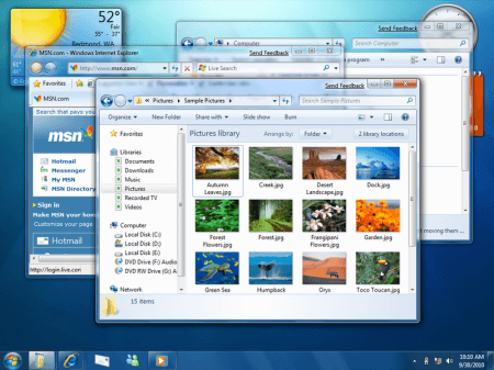 Windows 7 Desktop Screenshot