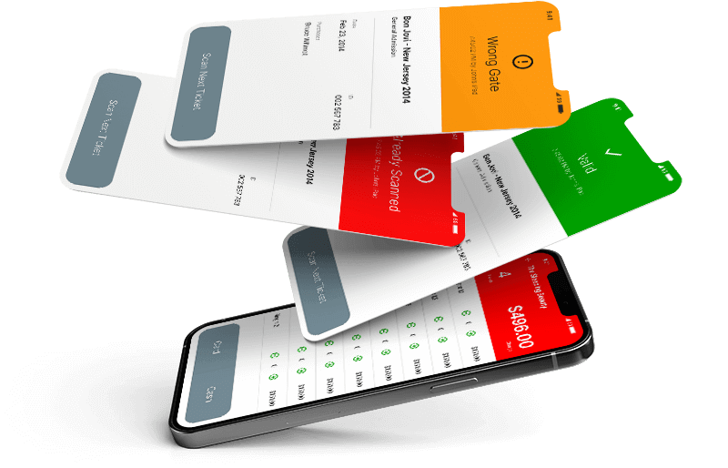 Mobile Ticketing and POS App - Efficient, Task-Oriented Workflows