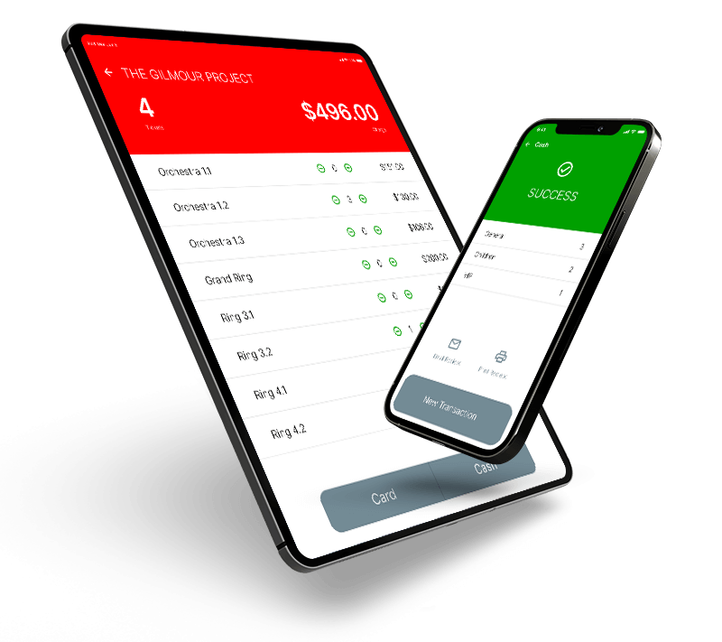 Ticketing and POS Mobile App - Consistent User Experience Across Devices