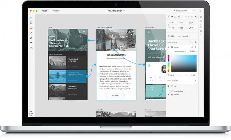 Adobe Project Comet UI