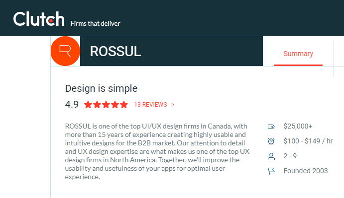 Rossul Clutch Profile