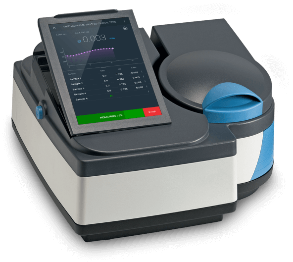 Healthcare Lab UI — Spectrometer